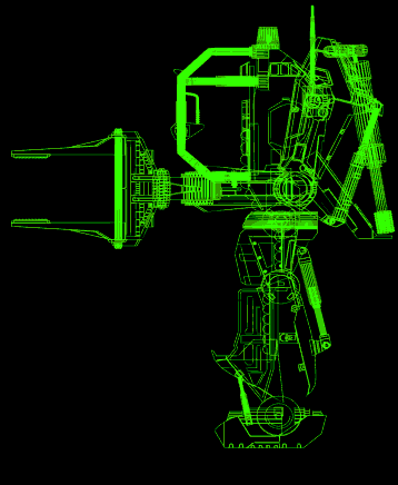 P-5000 Power Loader — widok z boku